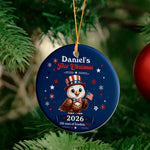 Baby-First-Christmas-250-Years-Of-Freedom-Usa-Cute--Eagle-Personalized-Ornament-3
