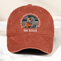Baby-Punch-Monkey-Be-Kind,-Punch-The-Abandoned-Baby-Monkey-Gift-For-Animal-Lover-Cap-1