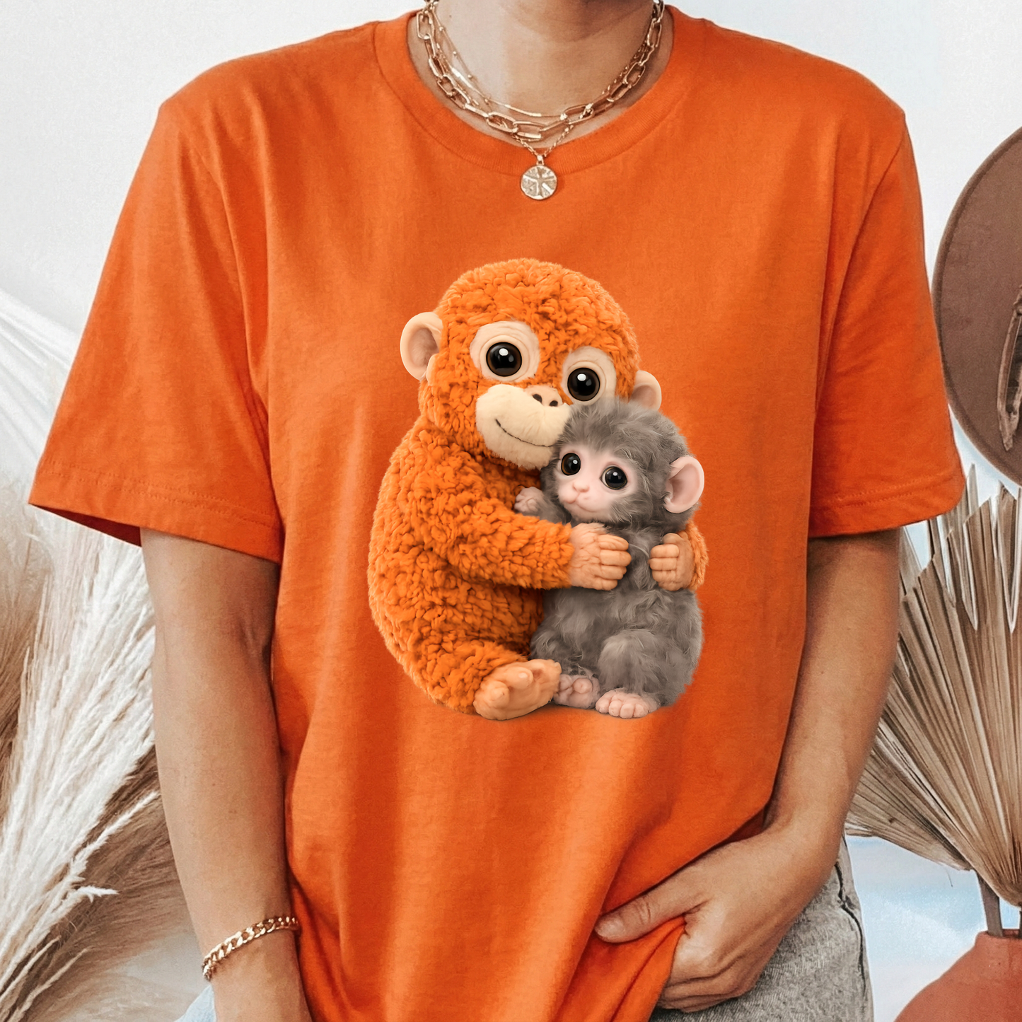 Baby-Punch-Monkey,-Be-Kind,-Punch-The-Abandoned-Baby-Monkey-Gift-For-Animal-Lover-Shirt-2