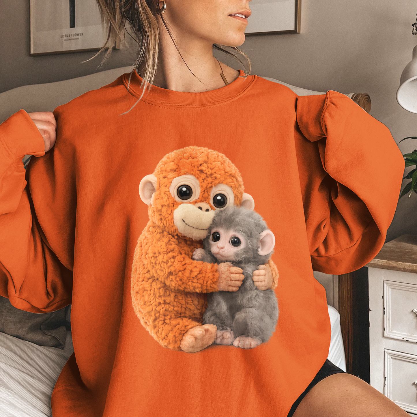 Baby-Punch-Monkey,-Be-Kind,-Punch-The-Abandoned-Baby-Monkey-Gift-For-Animal-Lover-Shirt-4