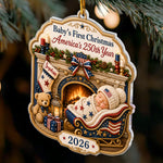 Baby'S-1St-Christmas-America-250Th-Anniversary-Personalized-Ornament-3