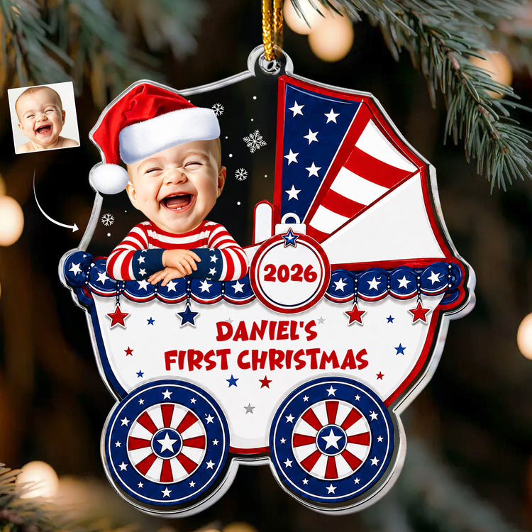 Baby'S-First-Christmas-250Th-Anniversary-Usa-Personalized-Ornament