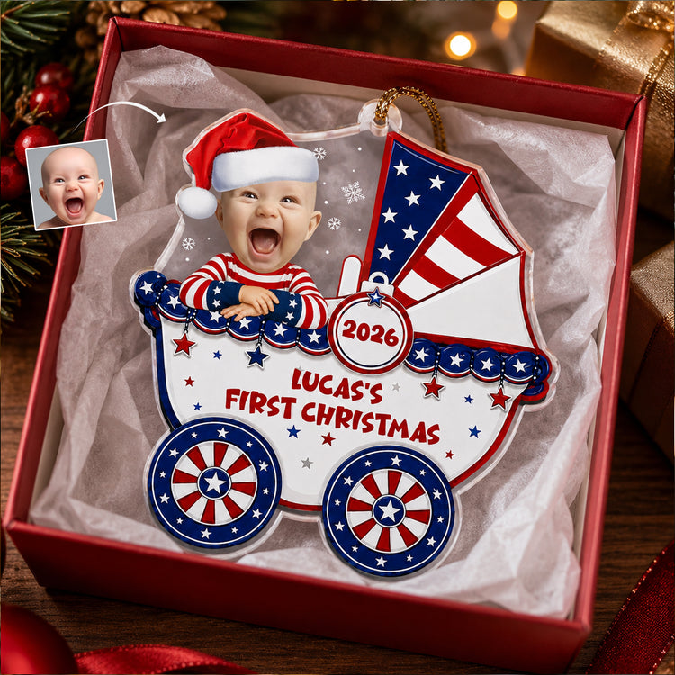 Baby'S-First-Christmas-250Th-Anniversary-Usa-Personalized-Ornament