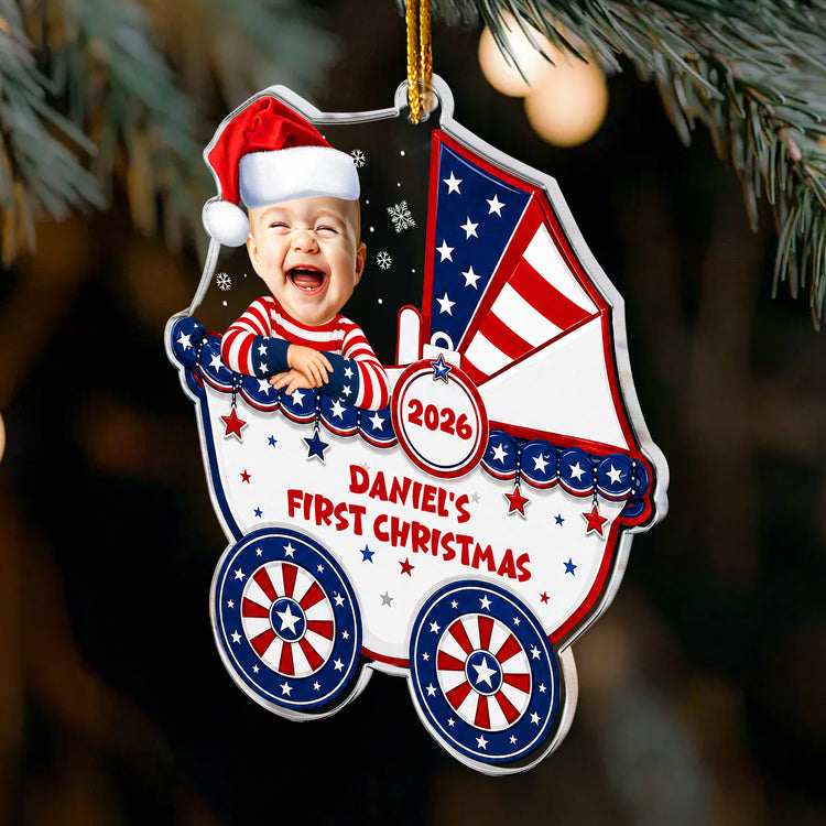 Baby'S-First-Christmas-250Th-Anniversary-Usa-Personalized-Ornament