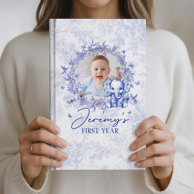 Baby's First Year Memory Book For New Parents Newborn Record Book Baby Shower Gift - Personalized Journal