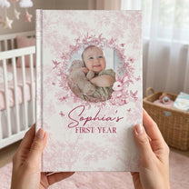 Baby's-First-Year-Memory-Book-For-New-Parents-Newborn-Record-Book-Baby-Shower-Gift-Personalized-Journal-2