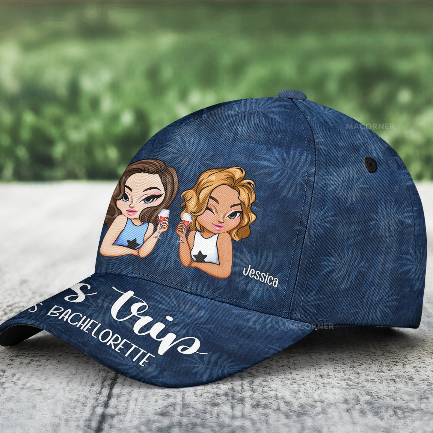 Bachelorette Party Girl's Trip Bridesmaid Gift - Personalized Classic Cap