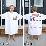 Back To School Grow With Me Grad Handprint For Preschool To 12th - Personalized Shirt