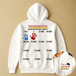 Back To School Grow With Me Grad Handprint For Preschool To 12th - Personalized Shirt
