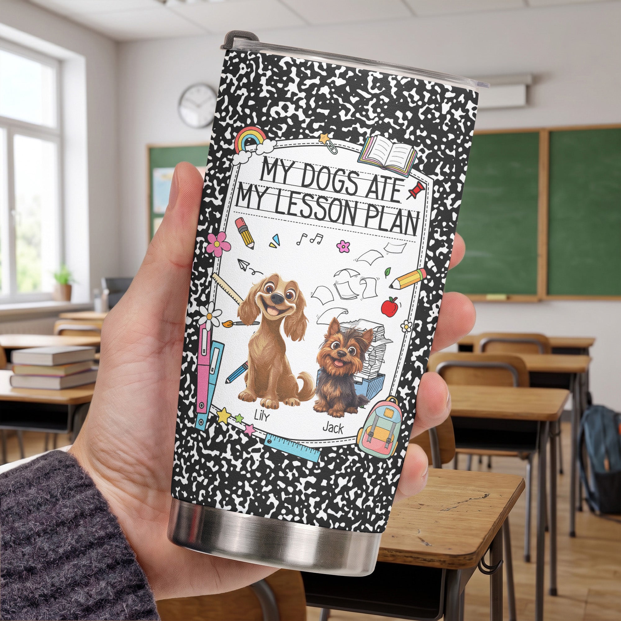 Back-To-School-Gift-For-Teacher-My-Dog-Ate-My-Lesson-Plan-Personalized-Tumbler-3