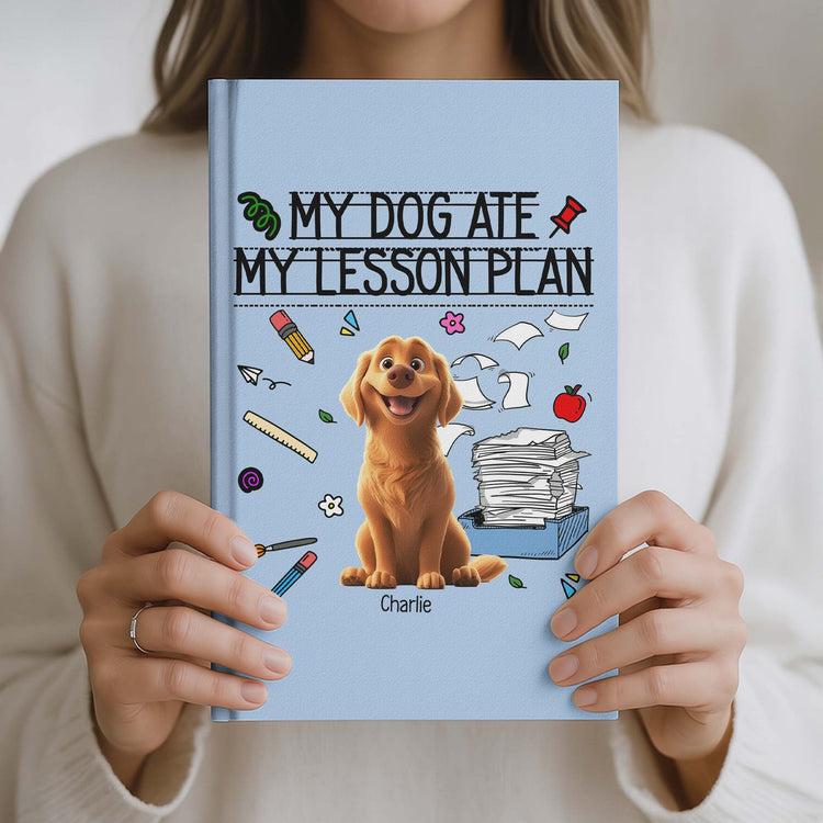 Back-To-School-Teacher-Gift-My-Dog-Ate-My-Lesson-Plan-Notebook-Personalized-Journal-2