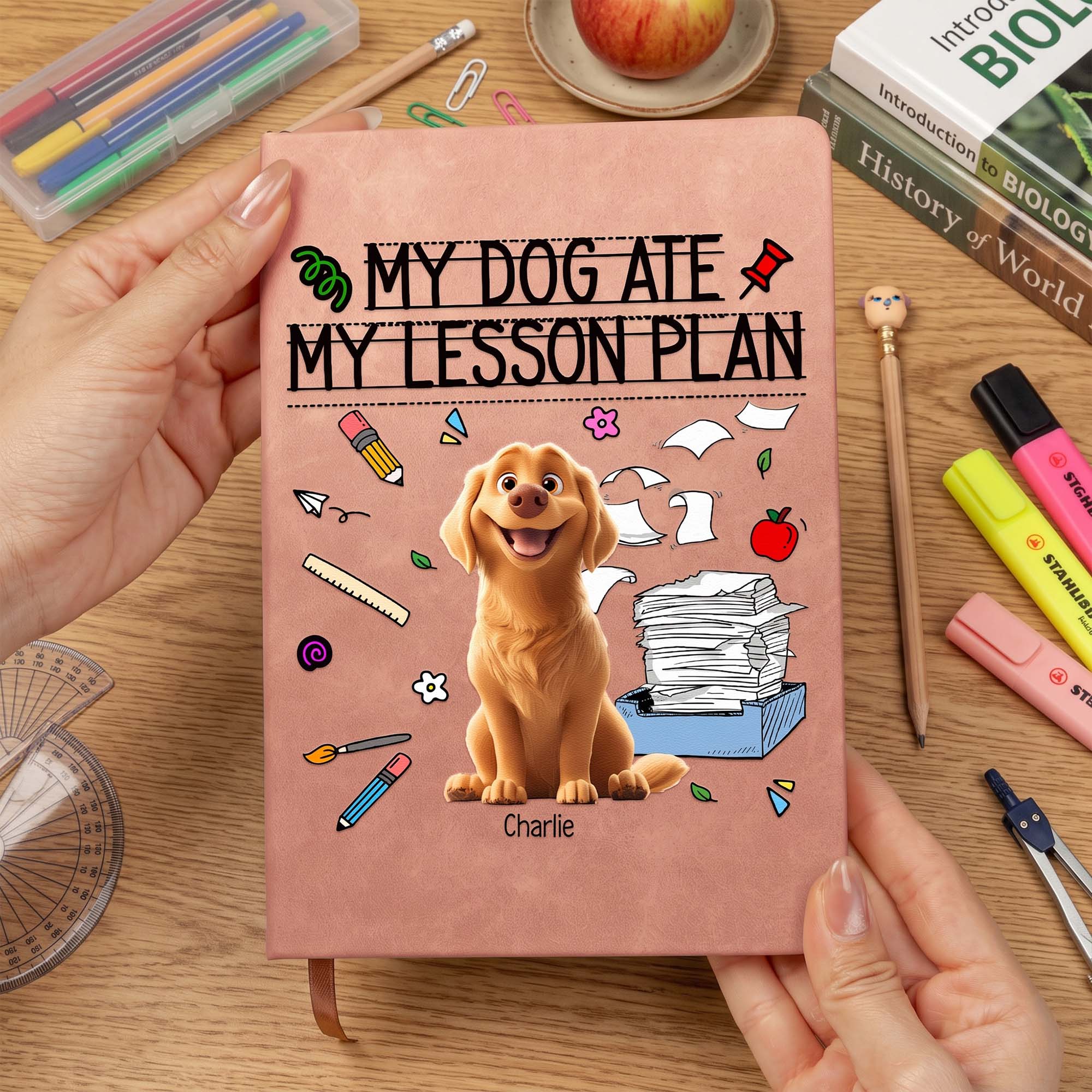 Back-To-School-Teacher-Gift-My-Dog-Ate-My-Lesson-Plan-Personalized-Journal-3