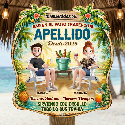 Backyard_Bar_Patio_Spanish_Bienvenidos_Al_Bar_En_El_Patio_Trasero_De_Personalized_Metal_Sign_1