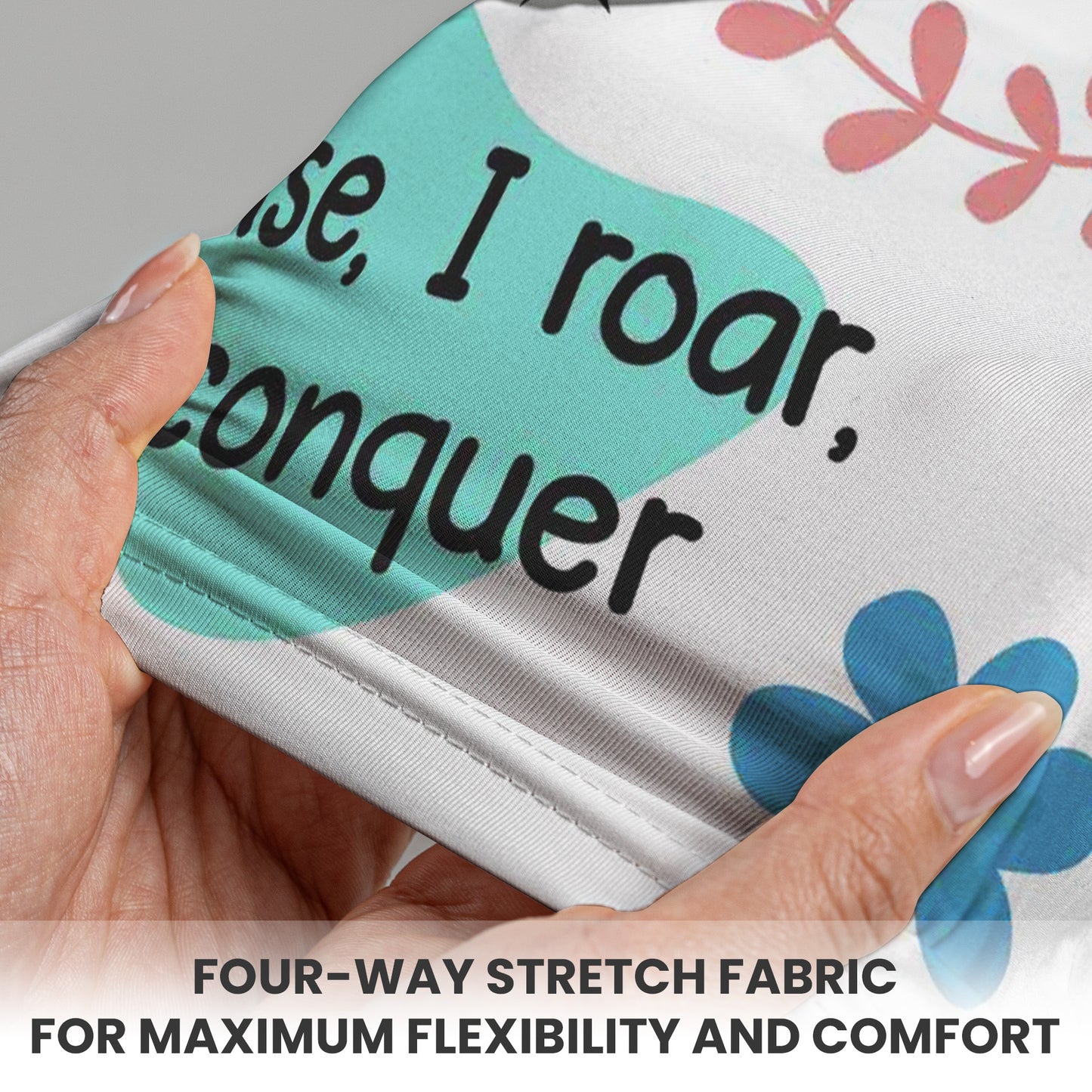 Bad B*tch Affirmation - Personalized Wide Leg Pants