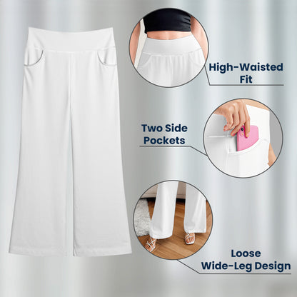 Bad B*tch Affirmation - Personalized Wide Leg Pants