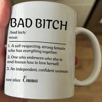 Bad B*tch Definition Funny Mug - Personalized Mug