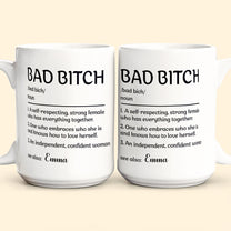 Bad B*tch Definition Funny Mug - Personalized Mug