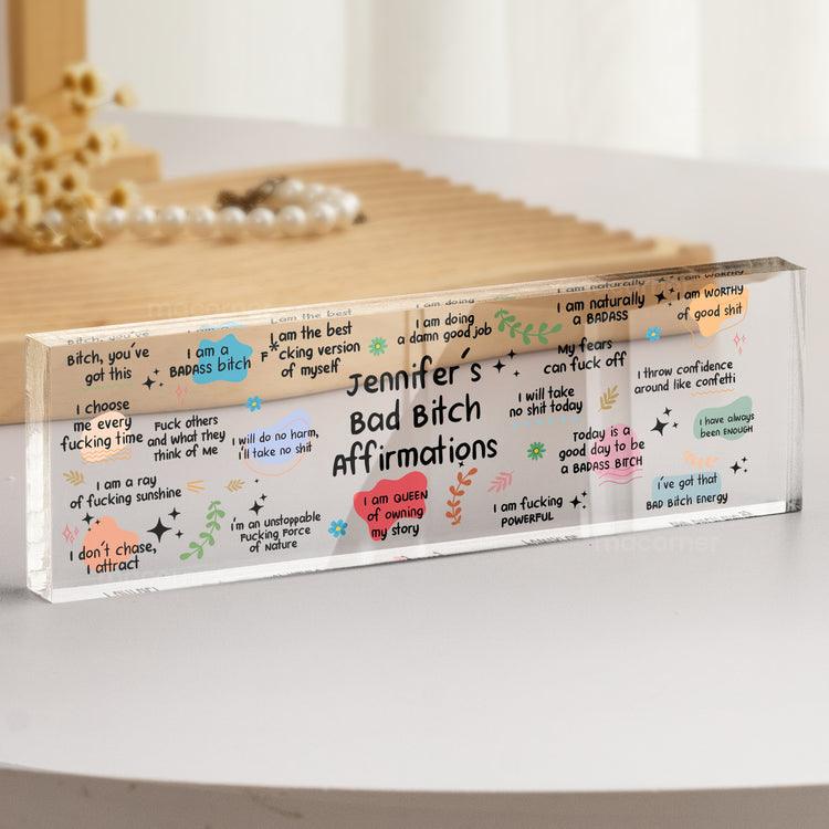 Bad-BTch-Affirmations-For-Coworkers,-Friends,-Self-Gift-Personalized-Name-Plate-4
