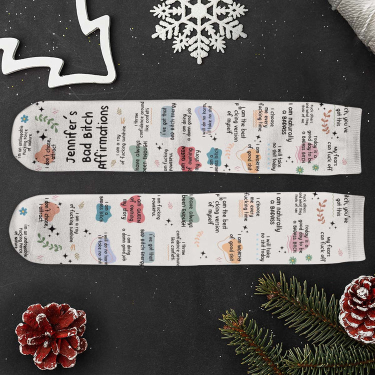 Bad-BTch-Affirmations-For-Coworkers,-Friends,-Self-Gift-Personalized-Socks-7