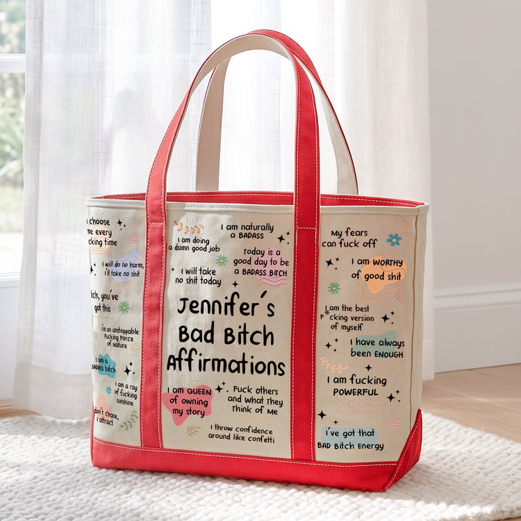 Bad-BTch-Affirmations-For-Coworkers,-Friends,-Self-Gift-Personalized-Tote-Bag-4