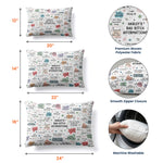 Bad-BTch Affirmations Funny Gift For Friends, Coworkers - Personalized Pillow Cover 8