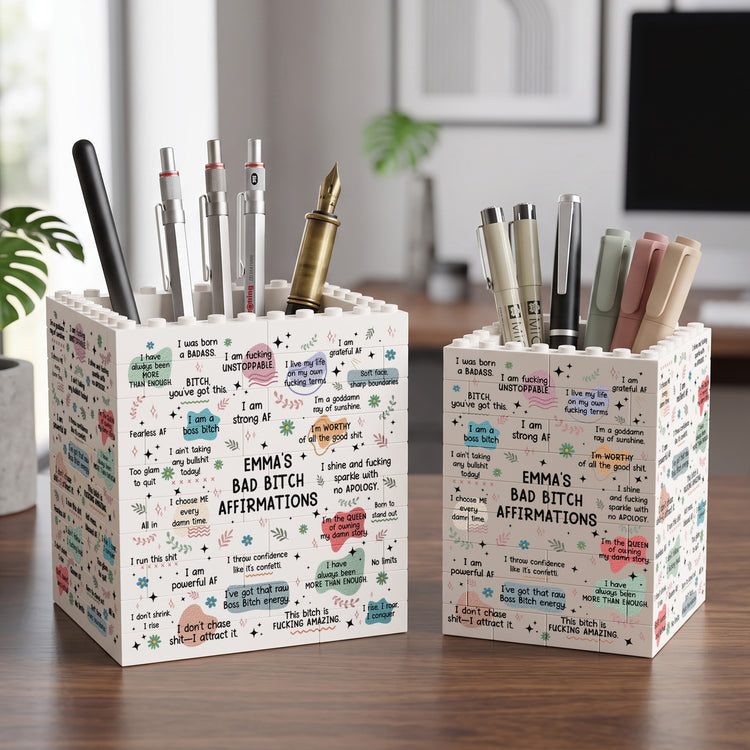 Bad-Btch-Affirmations-Gifts-For-Her-Coworkers-Friends-Personalized-Pen-Holder-1