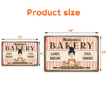 Baked Fresh Daily - Personalized Metal Sign