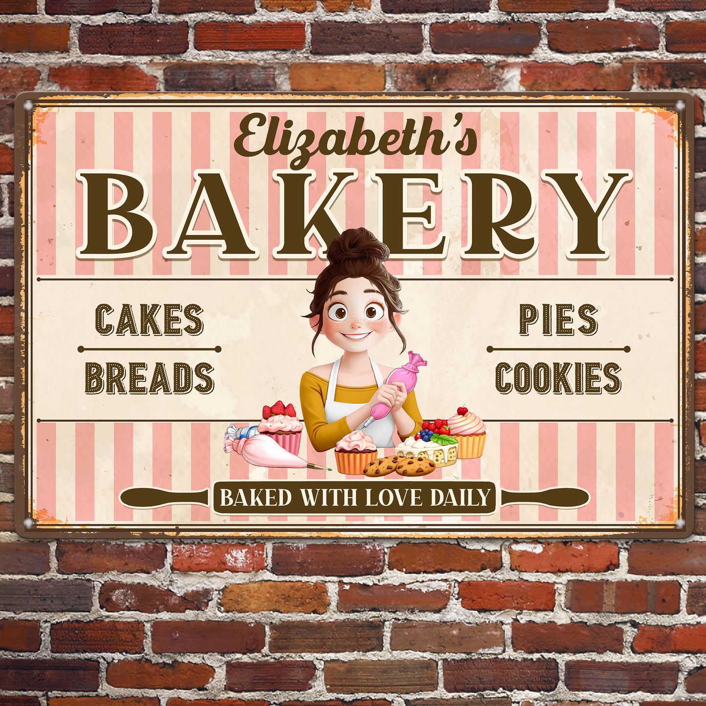 Baked-With-Love-Personalized-Metal-Sign-3