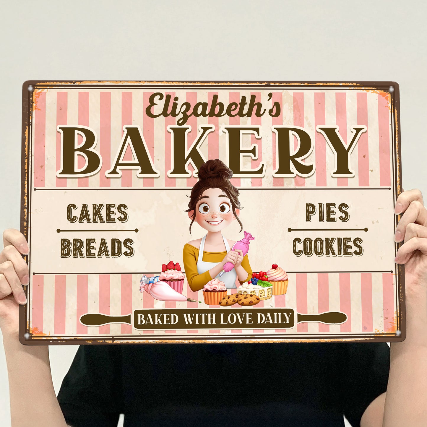 Baked-With-Love-Personalized-Metal-Sign-4