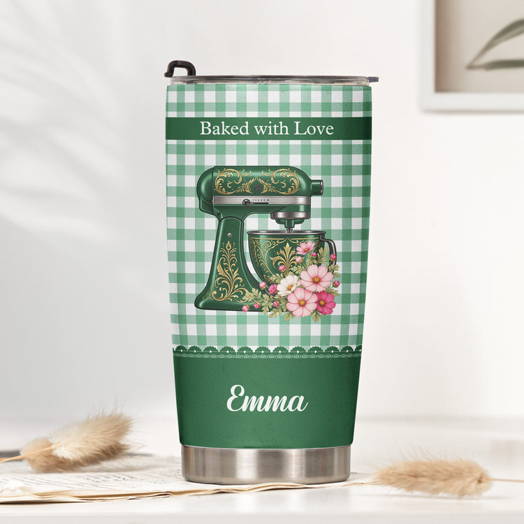 Bakers-Gonna-Bake,-Custom-Name-&-Birth-Flower-Gift-For-Baking-Lovers,-Her,-Grandma,-Mom-Personalized-Apron-2