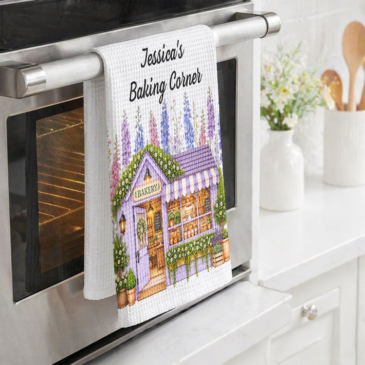 Baking-Corner-With-Birth-Month-Flower-Gift-For-Baking-Lovers-Personalized-Kitchen-Towel-4