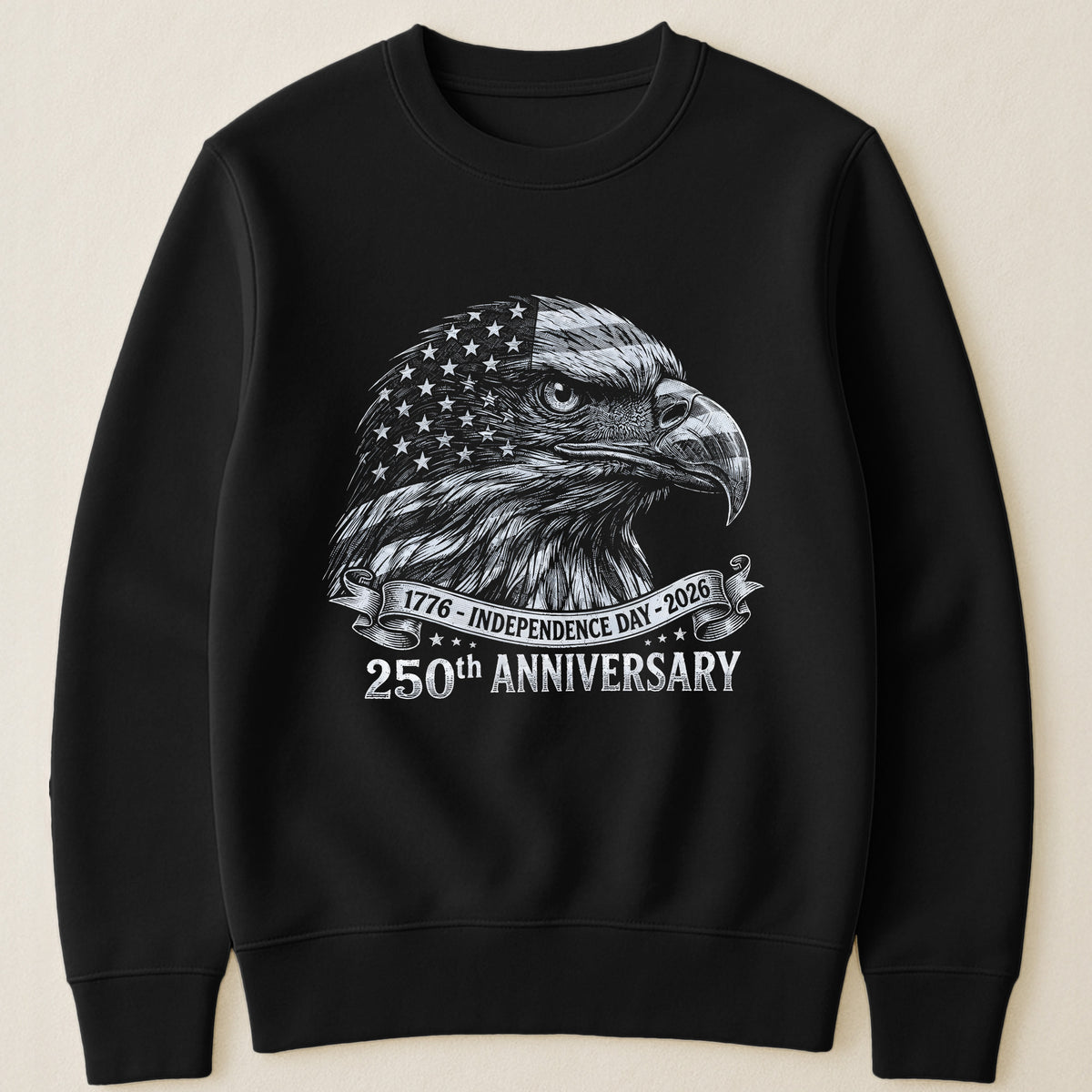 Bald-Eagle-Usa-250Th-Anniversary-Monochrome-Shirt-4