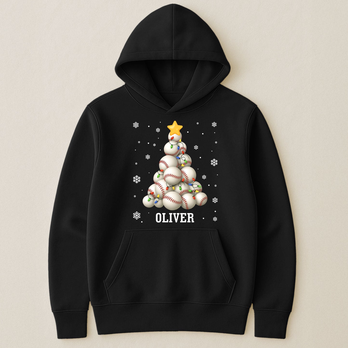 Baseball Christmas Tree - Personalized Shirt