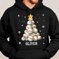 Baseball Christmas Tree - Personalized Shirt
