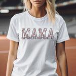 Baseball Mama Custom Name And Number - Personalized Shirt