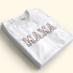 Baseball Mama Custom Name And Number - Personalized Shirt