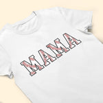 Baseball Mama Custom Name And Number - Personalized Shirt