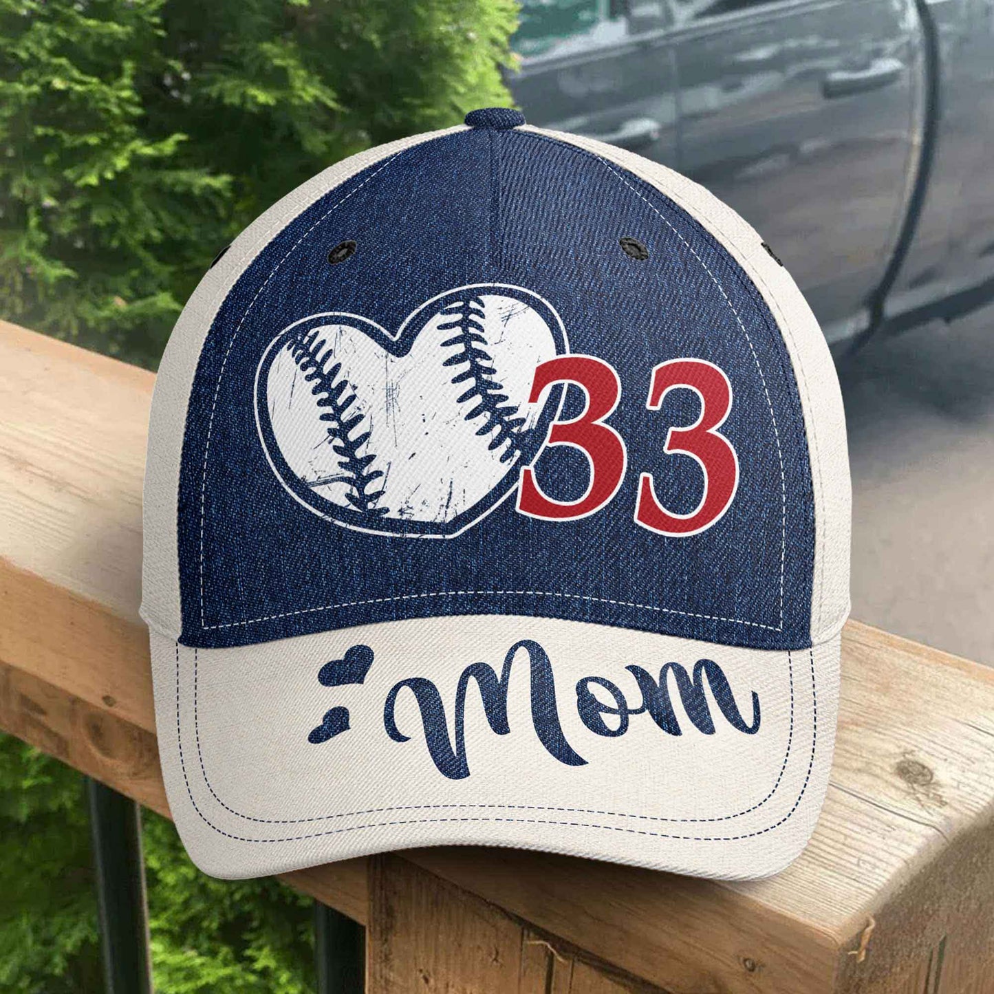 Baseball Mom - Personalized Classic Cap