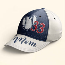 Baseball Mom - Personalized Classic Cap