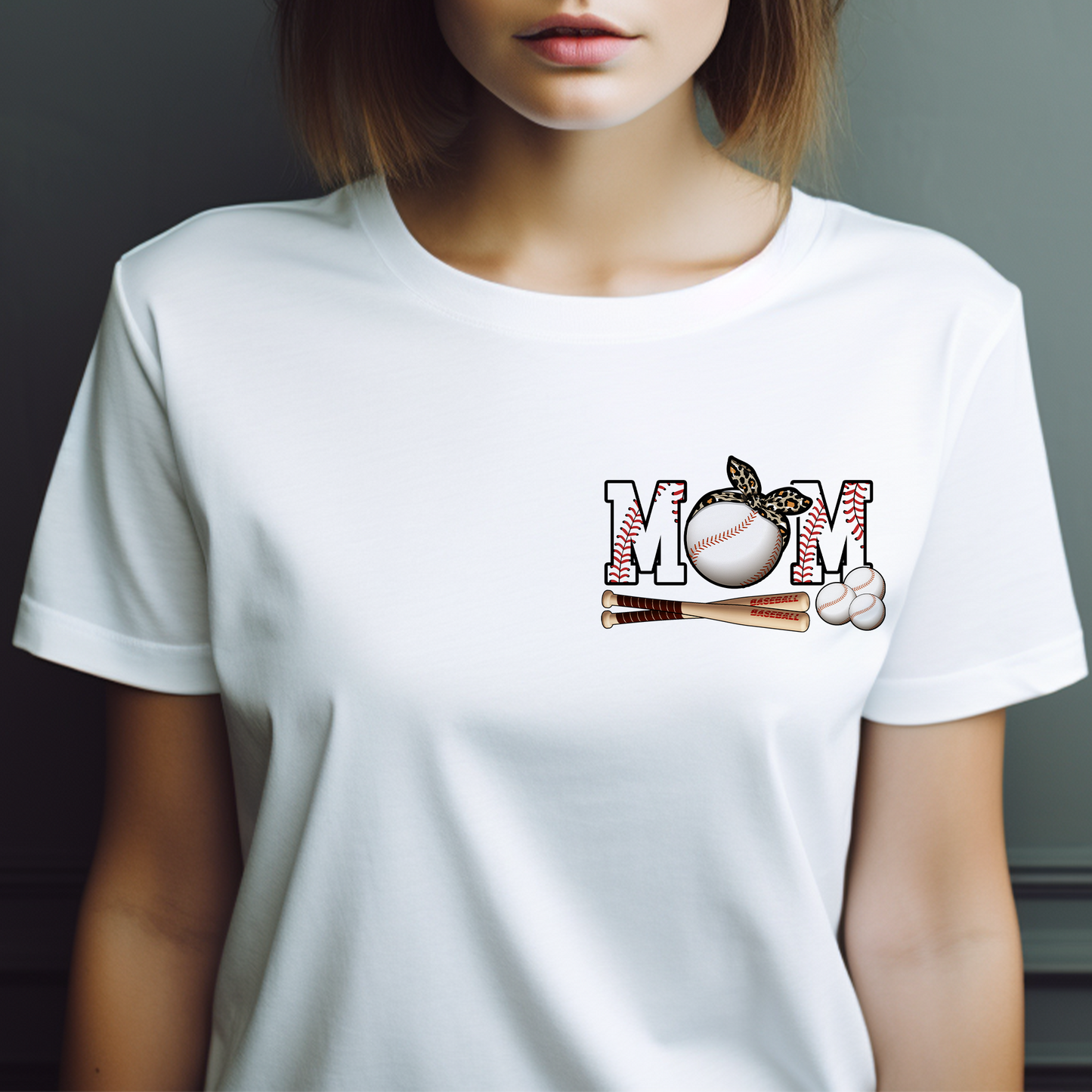 Baseball Mom, Like A Normal Mom But Louder & Prouder - Personalized Shirt