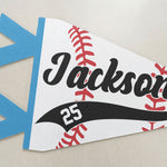 Baseball Player Custom Name And Number - Personalized Pennant 4