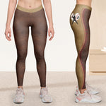 Baseball Player Wife Coach Funny Gift - Personalized Leggings