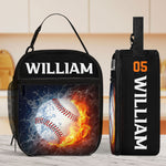 Baseball, Basketball... Sport Lovers - Personalized Lunch Bag
