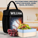 Baseball, Basketball... Sport Lovers - Personalized Lunch Bag
