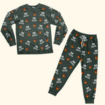 Basketball Custom Name, Number - Personalized Pajama Set