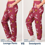 Basketball Custom Name, Number - Personalized Sweatpants - Lounge Pants With Pockets, Custom Pajama Pants, Jogger Sweatpants, Gift For Son, Gift for Him