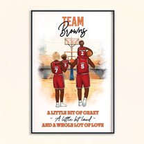 Basketball Family Team This Is Us - Personalized Poster