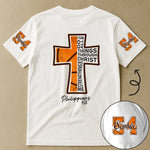 Basketball Lover, I Can Do All Things Through Christ - Personalized Shirt