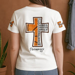 Basketball Lover, I Can Do All Things Through Christ - Personalized Shirt