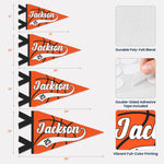 Basketball Player Custom Name And Number - Personalized Pennant 5